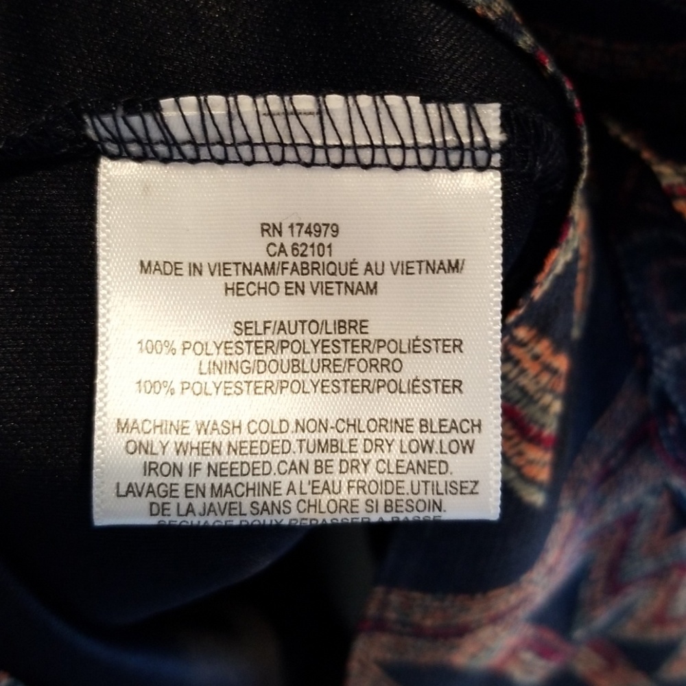 BCBGMazAzria Ruffe Layered Shift Dress - Picture 8 of 8